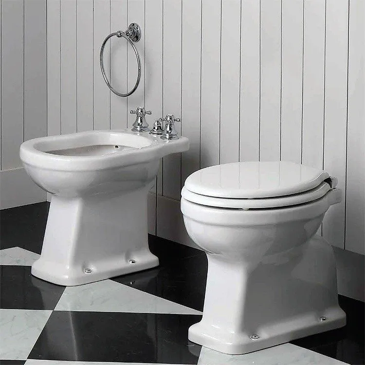 Крышка сиденье для унитаза Simas Londra LO003 bi/oro белый