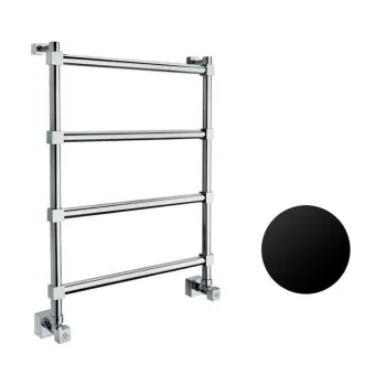 Полотенцесушитель водяной Margaroli Sole 442TQ4604PB 71x51 черный