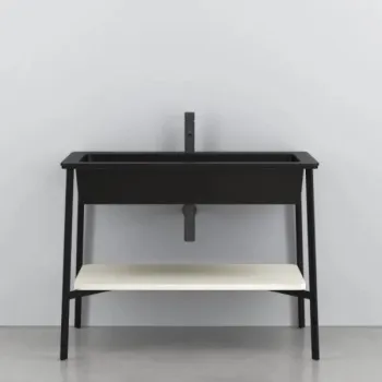 Раковина встраиваемая Cielo I Catini Catino CALAR LV 110 см черный