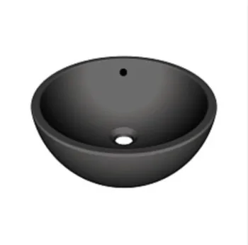 Раковина накладная Cielo Shui SHBA BA 42 см черный
