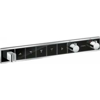 Hansgrohe Термостат на 2 потребителя, черный матовый