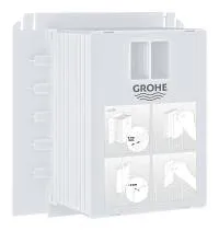 Ревизионный короб для крепления малых панелей смыва 40911000