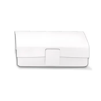 Универсальная коробка NAPPA UTBD с крышкой Decor Walther натуральная кожа белоснежно-белая 938650