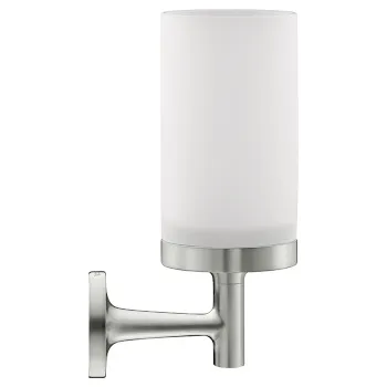 Duravit Starck T Стакан настенный, цвет: Stainless steel Brushed