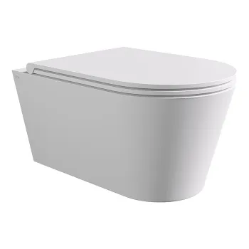 Унитаз подвесной Alice Hide Round 31170109 белый матовый