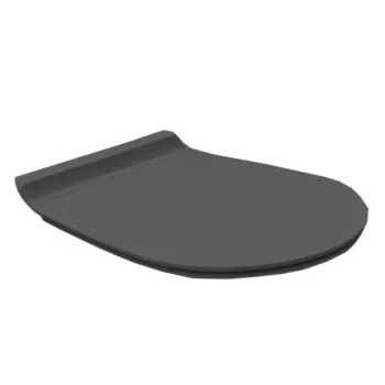 Сиденье для унитазас микролифтом Simas Vignoni VI004nero matt/cr nero matt/хром