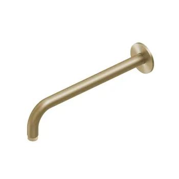 Держатель верхнего душа QuadroDesign Shower Accessories из стены 400 мм цвет Light Gold BD001OC