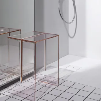 Laufen Kartell Табурет, 330х280х465мм, пластик, цвет: пудровый розовый