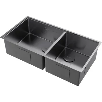 Мойка кухонная Omoikiri Taki 85-2-LB-U/IF-IN нержавеющая сталь 4997037