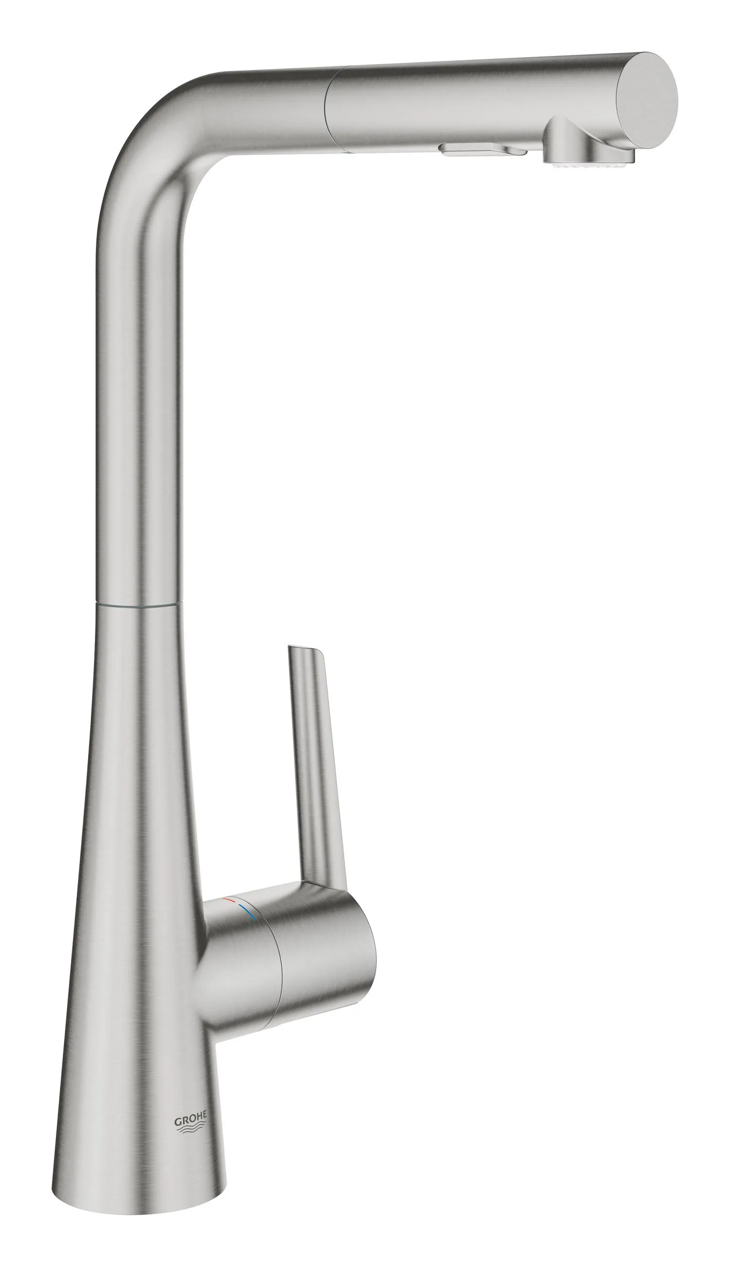 Смеситель для кухни DN 15 GROHE Zedra однорычажный, суперсталь 32553DC2