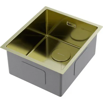 Мойка кухонная Omoikiri Taki 38-U/IF-LG светлое золото 4973092