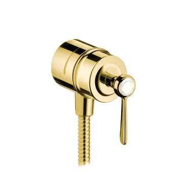 Axor Montreux Fixfit Stop шланговое подсоединение, ½ (рычажные рук.), цвет: полированное золото 16883990