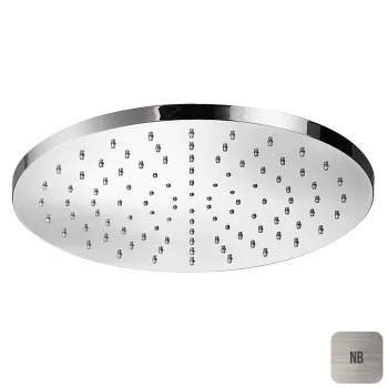 Верхний душ круглый Almar Round 300, латунь, nichel brushed E044040.NB