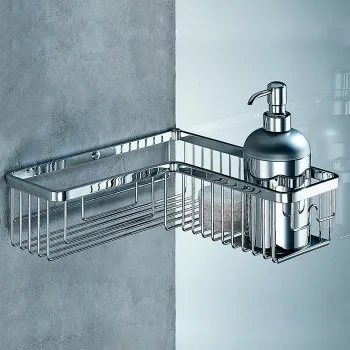 Угловая полочка Colombo Angolari хром B9614.CR