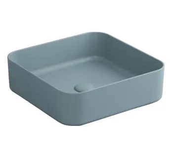 Раковина накладная Cielo Shui Comfort SHCOLAQ40 PL 40 см голубой