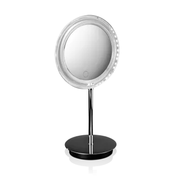 Косметическое зеркало Decor Walther BS 15 Touch 20xh38 настольное, увел. 5x, сенсорный вкл., подсветка LED, хром 121300