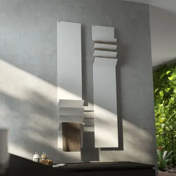 Полотенцесушитель электрический Antrax Flaps 35x171H, белый матовый ECFPA171001T/BCOR