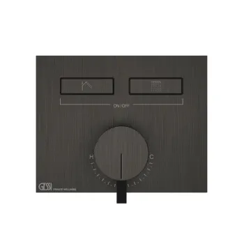 Смеситель для душа Gessi Hi-Fi 63079.707 Black Metal Brushed PVD