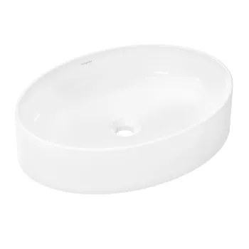 HG Xuniva  D Раковина-чаша 550х400 без перелива, белый (Произведено в Египте)