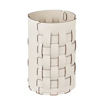 Корзина для мусора ADJ Bottega D22xH35, белый/панна котта 49598