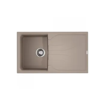 Мойка кухонная Omoikiri Yasugata 86-SA бежевый 4993870