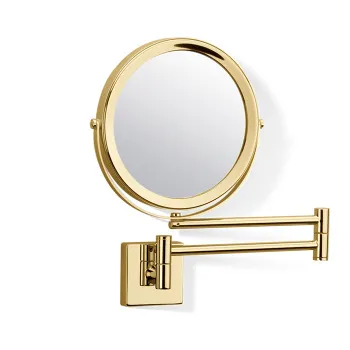 Косметическое зеркало Decor Walther SP 28/2/V 17 подвесное, увел. 5x, золото 105820