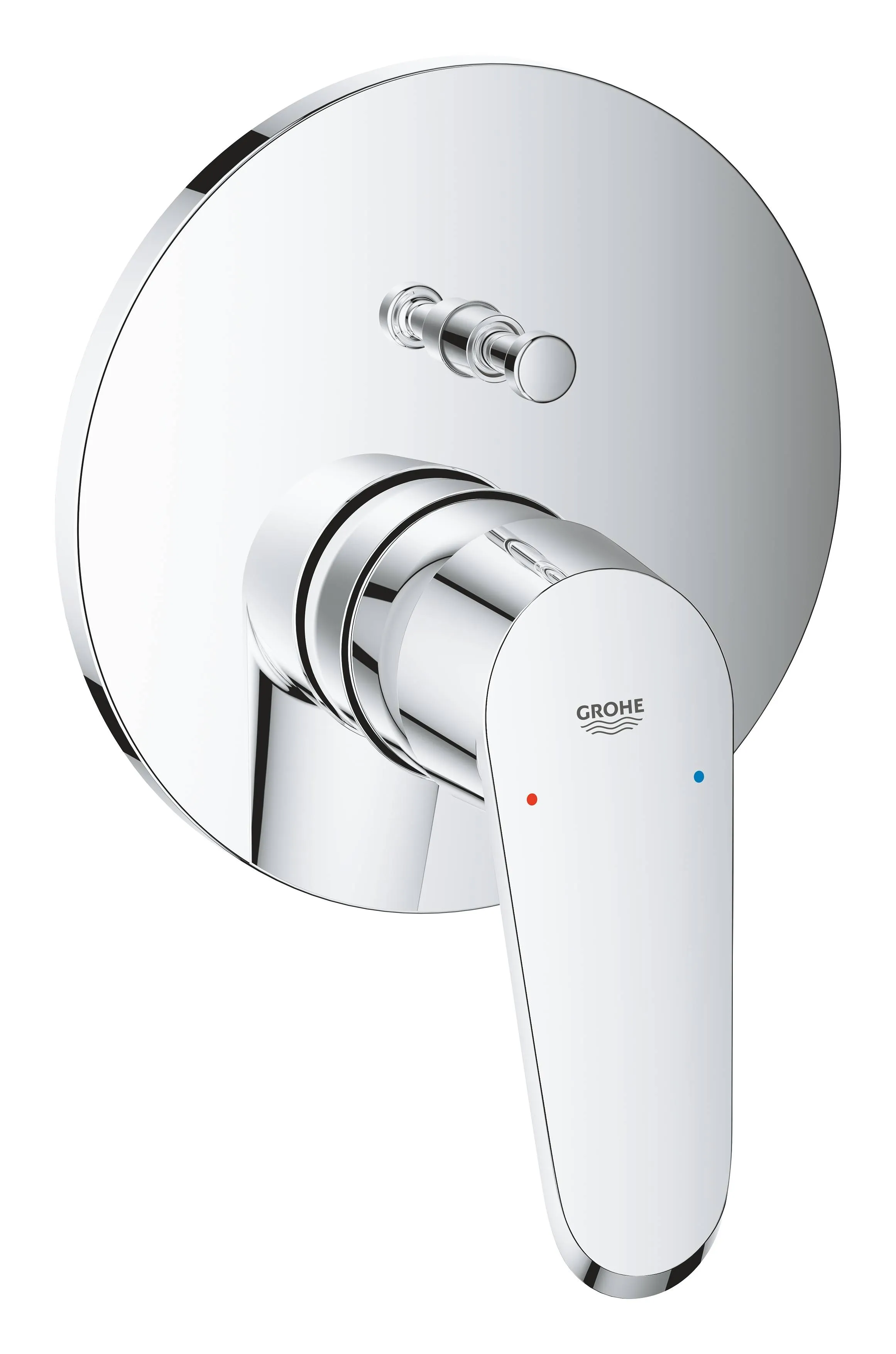 Смеситель для ванны GROHE Eurodisc Cosmopolitan, внешняя монтажная часть, хром 24056002