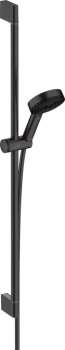 Душевой гарнитур Hansgrohe Pulsify Select 105 3jet Relaxation 24170670, матовый чёрный