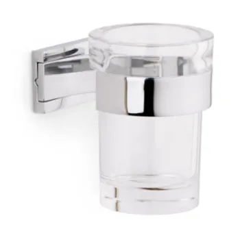 Стакан стеклянный Bertocci Es подвесной, хром 10540000000