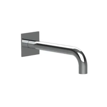 Излив настенный Almar 24 cм для ванны с квадратным отражателем, хром E098011.CR