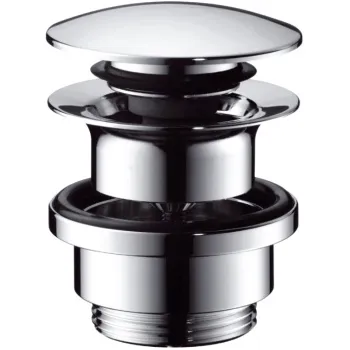 Донный клапан для раковины Hansgrohe 50100000 Push-Open хром