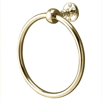 Полотенцедержатель кольцо Devon&Devon First Class золото светлое DD33320OT