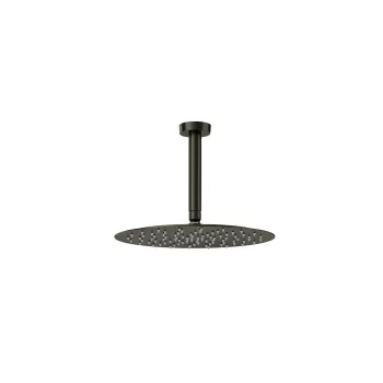 Верхний душ Ramonsoler потолочный круглый нержавеющая сталь графит BV02RM300GR