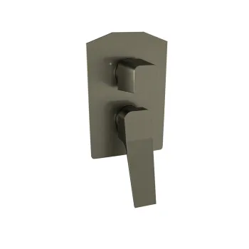 Смеситель для душа Ramonsoler Prisma встраиваемый на 2 выхода графит 421502SGR