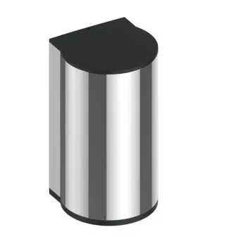 Дозатор дезинфицирующей жидности Keuco Plan 14956010637 сенсорный, от батареек, хром\темно-серый