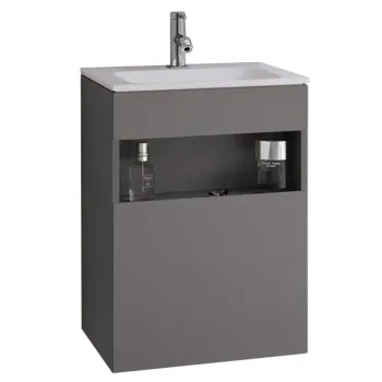 Тумба под раковину Keuco Stageline 46 32822290002 инокс матовый