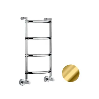 Полотенцесушитель водяной Margaroli Luna 4323704GON 72x43.5 золото