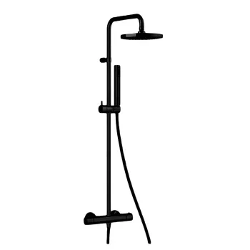 Душевая стойка Fantini Nostromo с внешней частью смесителя ручки переключатель с закры 86138129