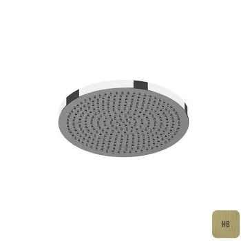Верхний душ Almar Velvet 232*232 (без держателя) с функцией Velvet Rain, high brass pvd E044292.HB