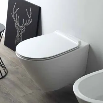 Унитаз подвесной безободковый Simas Gambassi GA18bi белый