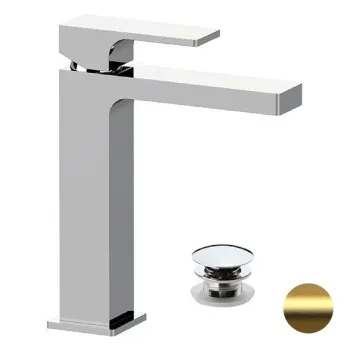 Смеситель для раковины Remer Absolute AU10ACCBG золото