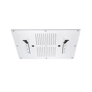 Встраиваемая в потолок душевая система Carimali Mydream 550X500 242 форсунки, 4 потока:дождь,каскад,распыл,двойной каскад,хромотер хром 23075XN/S-CRX