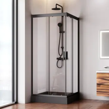 Душевое ограждение AM.PM Gem 90x90 W90G-403-090BT