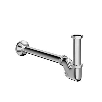 Сифон для раковины с декоративной накладкой Kerama Marazzi хром 212KM.21.018