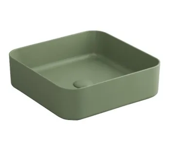 Раковина накладная Cielo Shui Comfort SHCOLAQ40 AG 40 см зеленый