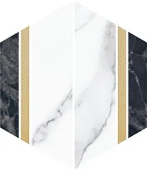 Керамогранит Villeroy&Boch 2043ZN8P Декор Nocturne Multicolor FLPR 20х23