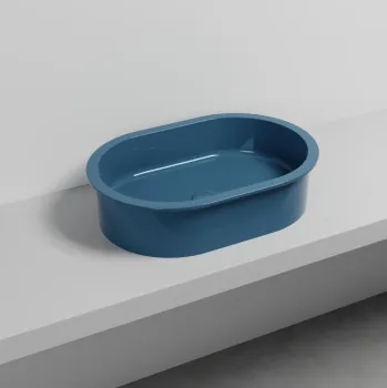 Раковина накладная Cielo I Catini CALAO65 OL 65 см синий