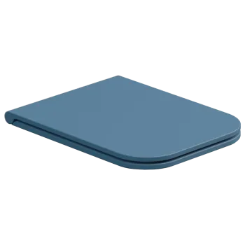 Крышка с сиденьем для подвесного унитаза с микролифтом GSG Ceramic Design Brio BRCOPRSLTICR027 Denim Matt