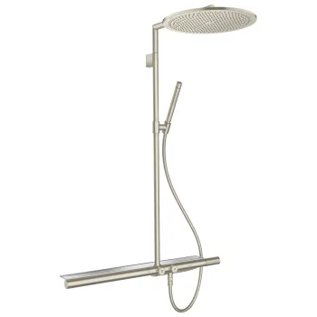 Axor ShowerSolutions Душевая стойка с термостатом, верхним душем Ø350мм, 1jet, шлангом, ручны