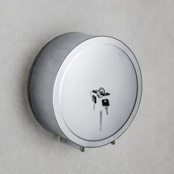 Контейнер для туалетной бумаги Colombo Hotel Collection с безопасным замком, хром B9983N.IL